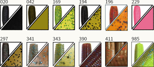ゲーリーヤマモト ヤマタヌキ カラーラインナップ
